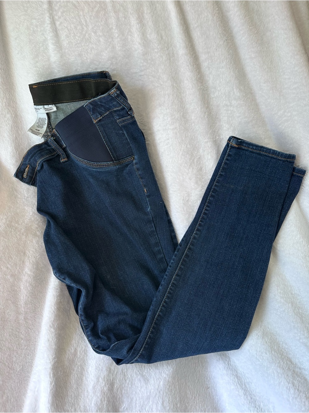 Liz Lange Dark Blue Skinny Maternity Jeans